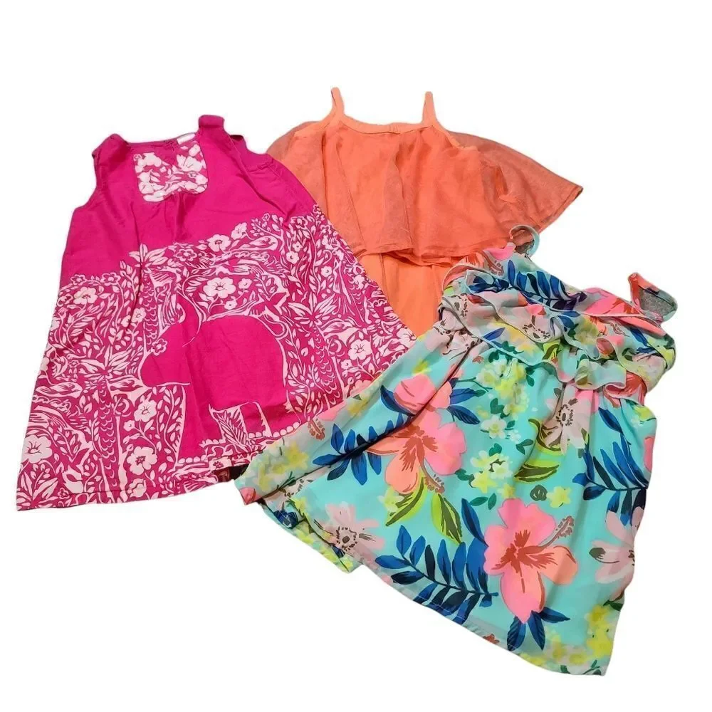 3 Summer Dress Bundle 4T